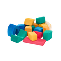 Blocs de construcció orgànics de fusta de Til·ler (17 peces)
