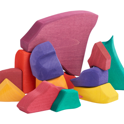Blocs de fusta estació tardor (13 peces)