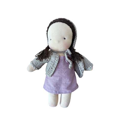 Muñeca de tela simple